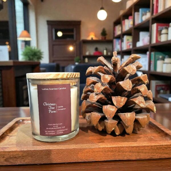 Christmas Tree Farm 180G Scented Candle (Christmas candles)