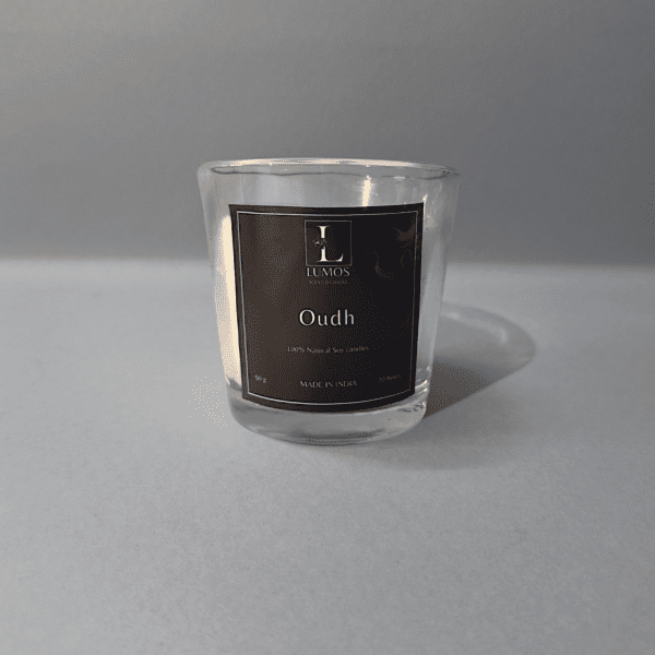 Oudh Mini Glass Scented Candle