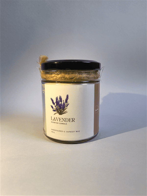 Lavender 200g Jar Scented Candle