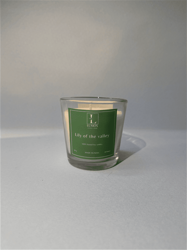 Lily of the Valley Mini Glass Scented Candle