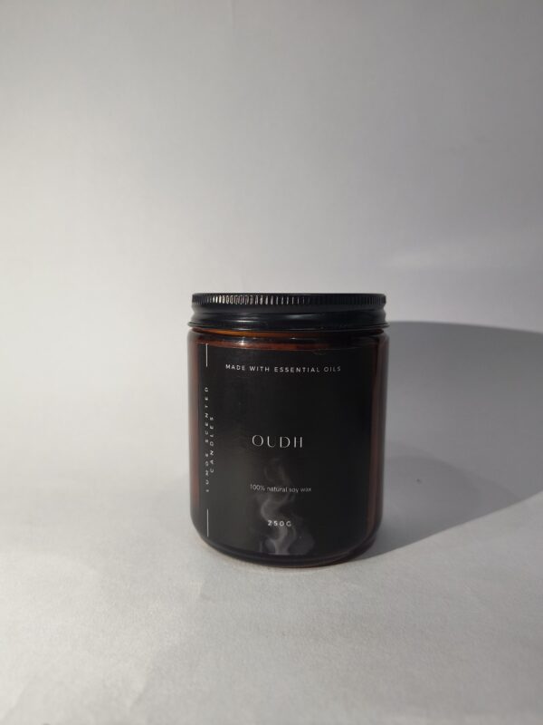 Oudh 250g Jar Scented Candle