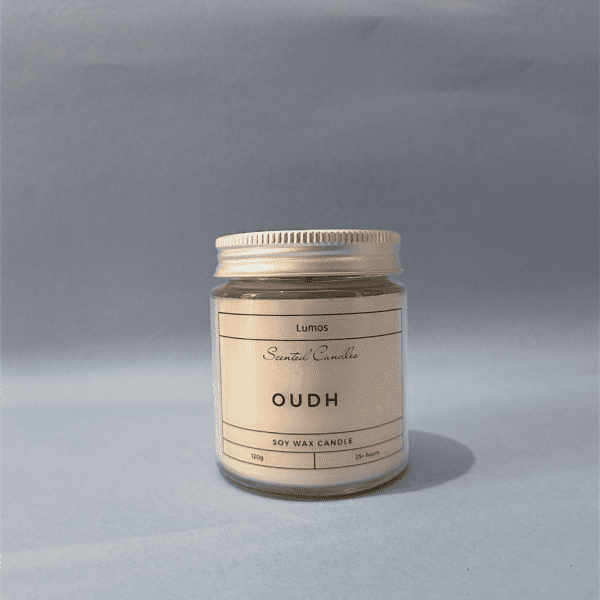 Oudh 120G Jar scented Candle