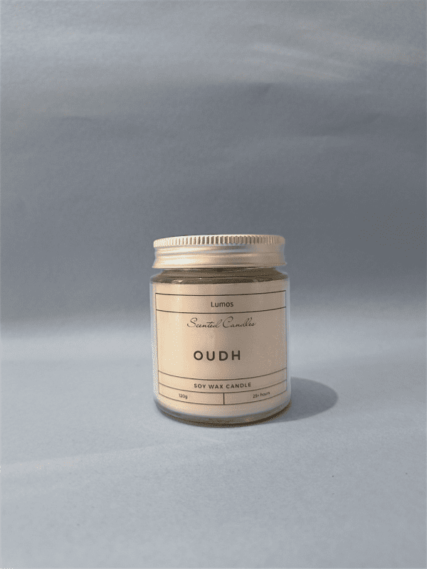 Oudh 120G Jar scented Candle