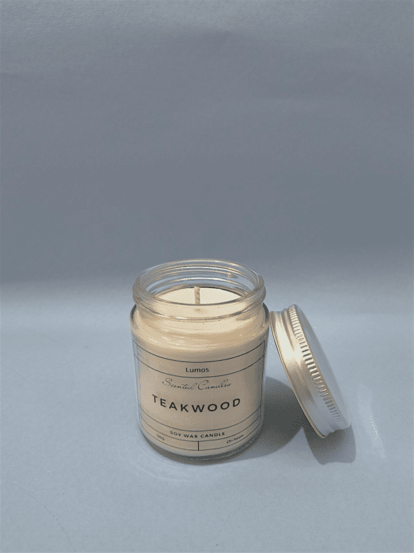 Teakwood 120g Jar Candle - Image 2